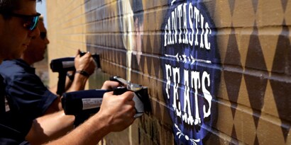Graphic films for textured surfaces
