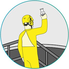 Final Sedimentation Illustration Icon