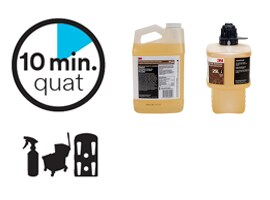 10 minute quat disinfectant cleaners