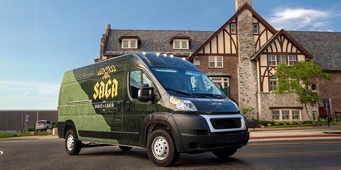 Black and green vehicle with Envision Print Wrap Film sv480mc
