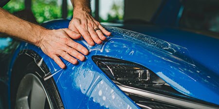 Paint protection film installation
