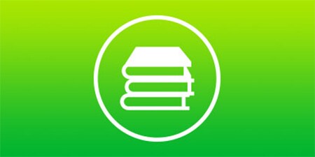 Stack of books icon
