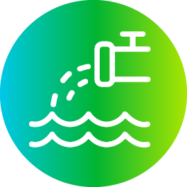 Utilities and Energy Water Process Icon