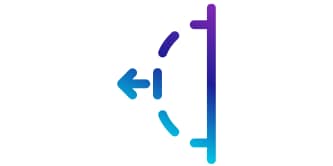 Edge wrap icon.
